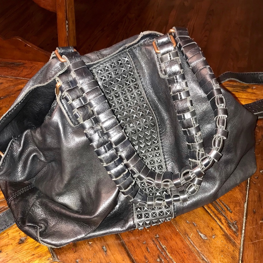 Liebeskind Studded Black Shoulder Bag